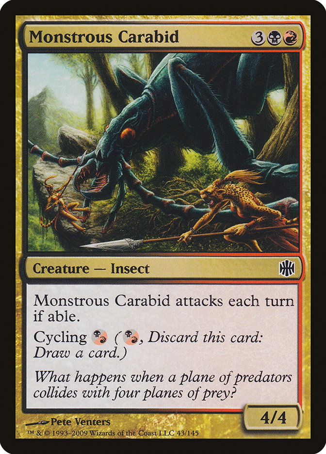 Monstrous Carabid [Alara Reborn] | L.A. Mood Comics and Games