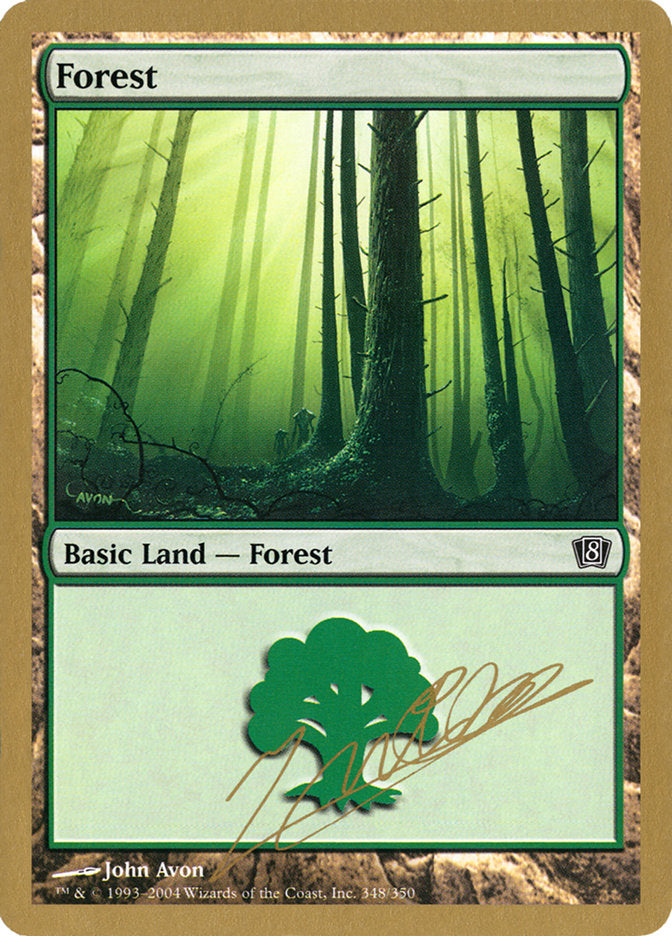 Forest (jn348) (Julien Nuijten) [World Championship Decks 2004] | L.A. Mood Comics and Games