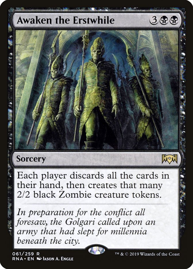 Awaken the Erstwhile [Ravnica Allegiance] | L.A. Mood Comics and Games