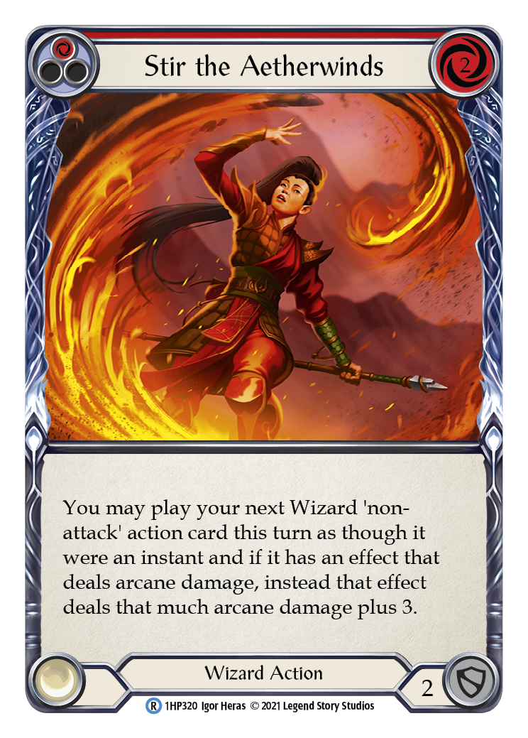Stir the Aetherwinds (Red) [1HP320] (History Pack 1) | L.A. Mood Comics and Games