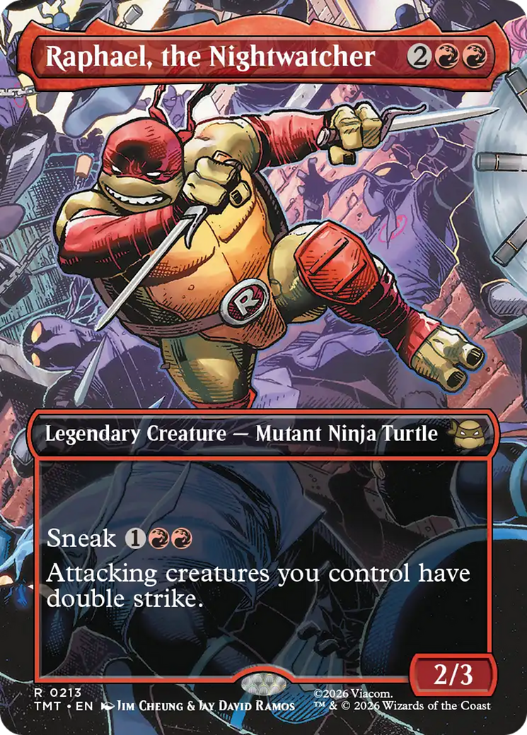 Raphael, the Nightwatcher (Borderless) [Teenage Mutant Ninja Turtles] | L.A. Mood Comics and Games