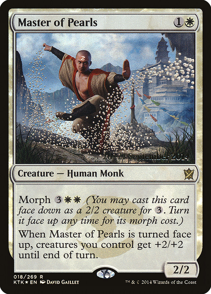 Master of Pearls [Khans of Tarkir Prerelease Promos] | L.A. Mood Comics and Games