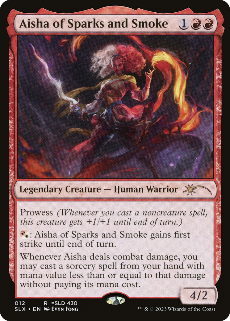 Aisha of Sparks and Smoke [Secret Lair: Universes Within] | L.A. Mood Comics and Games