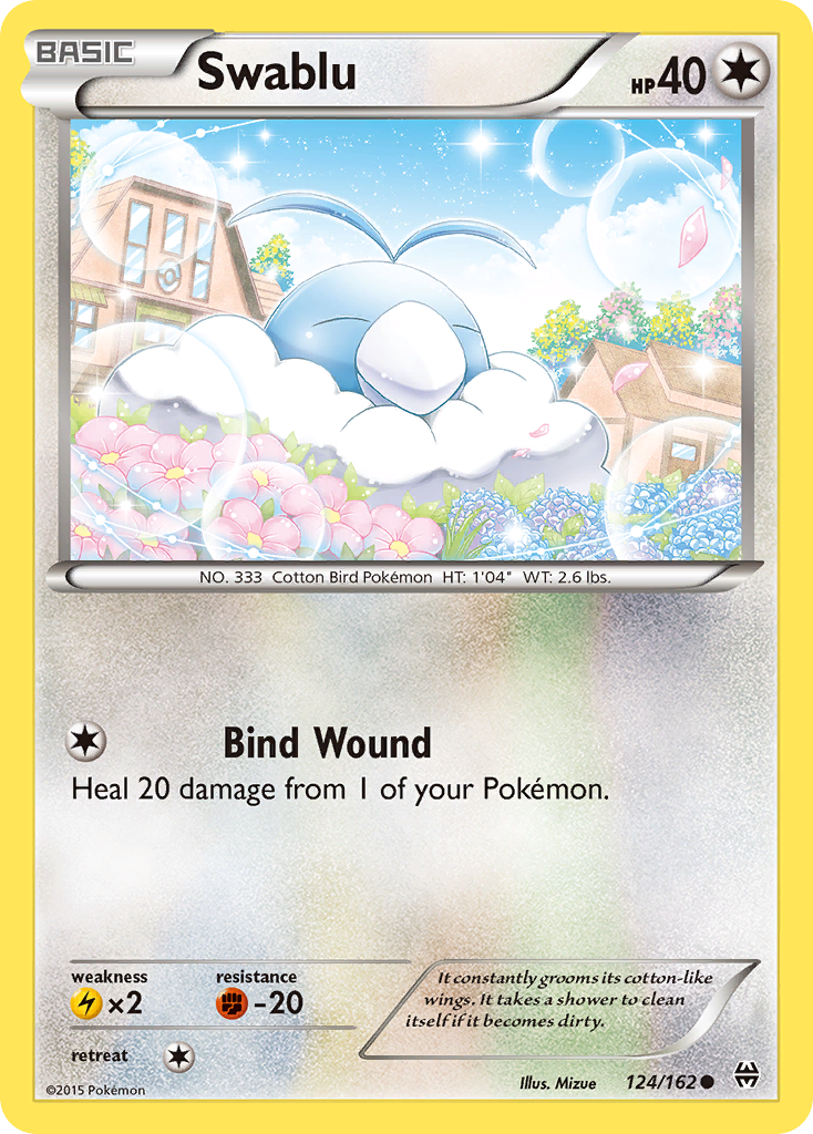 Swablu (124/162) [XY: BREAKthrough] | L.A. Mood Comics and Games