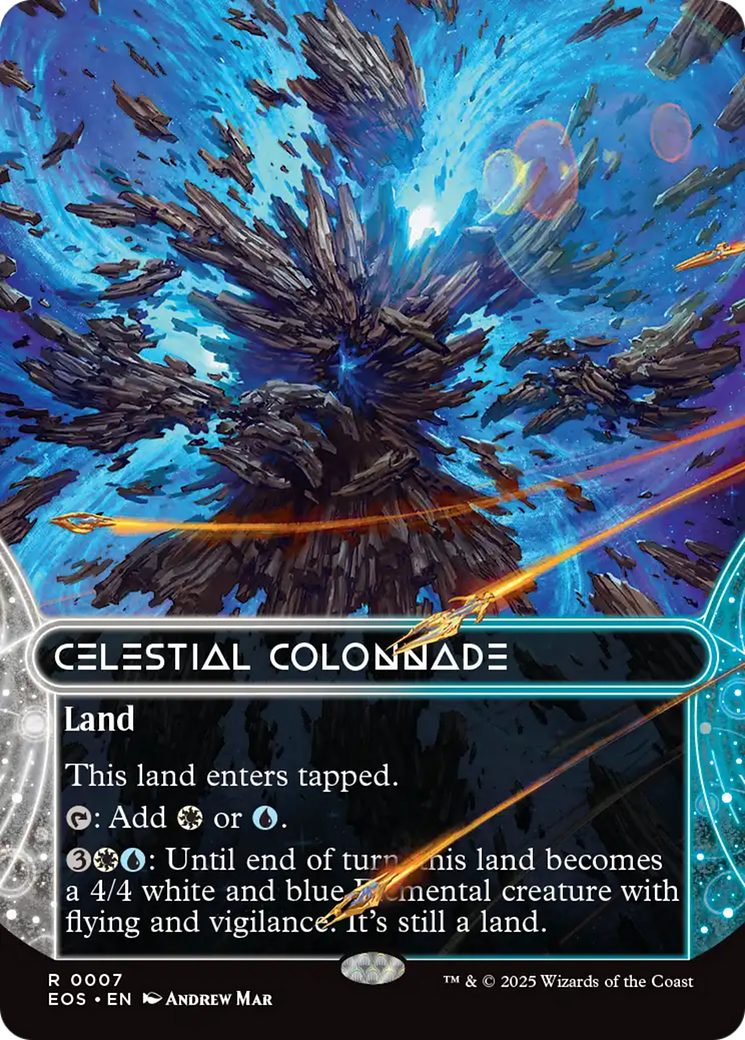 Celestial Colonnade (0007) (Borderless) [Edge of Eternities: Stellar Sights] | L.A. Mood Comics and Games