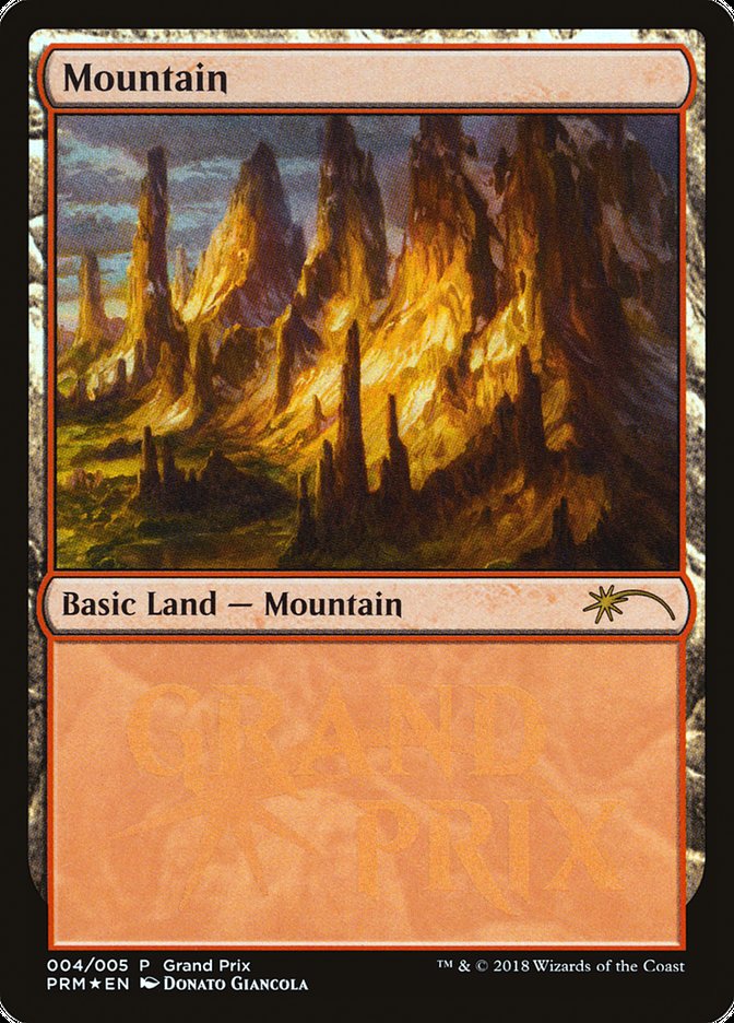 Mountain (2018d) [Grand Prix Promos] | L.A. Mood Comics and Games