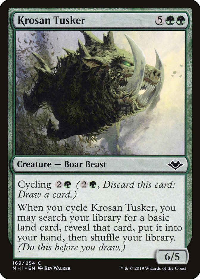 Krosan Tusker [Modern Horizons] | L.A. Mood Comics and Games