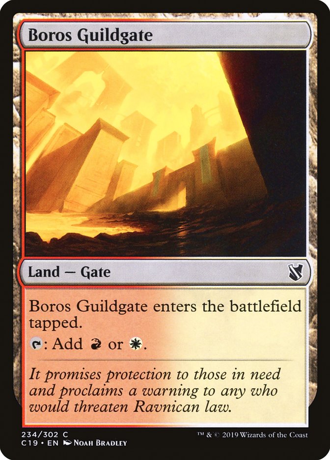 Boros Guildgate [Commander 2019] | L.A. Mood Comics and Games