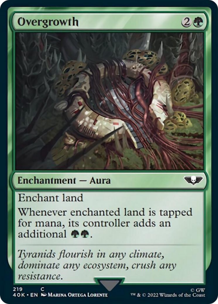 Overgrowth (Surge Foil) [Warhammer 40,000] | L.A. Mood Comics and Games