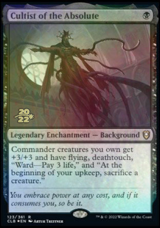 Cultist of the Absolute [Commander Legends: Battle for Baldur's Gate Prerelease Promos] | L.A. Mood Comics and Games
