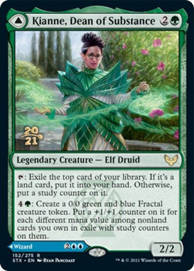 Kianne, Dean of Substance // Imbraham, Dean of Theory [Strixhaven: School of Mages Prerelease Promos] | L.A. Mood Comics and Games