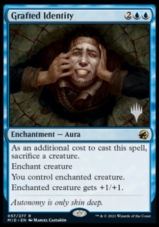 Grafted Identity (Promo Pack) [Innistrad: Midnight Hunt Promos] | L.A. Mood Comics and Games