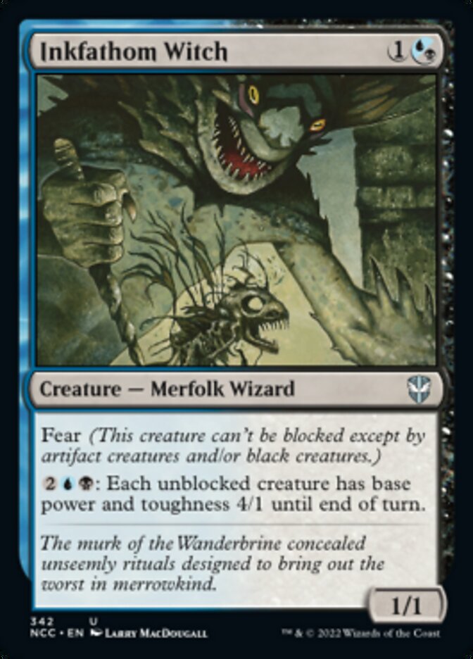 Inkfathom Witch [Streets of New Capenna Commander] | L.A. Mood Comics and Games