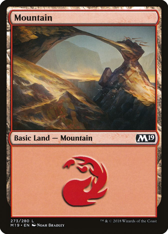 Mountain (273) [Core Set 2019] | L.A. Mood Comics and Games
