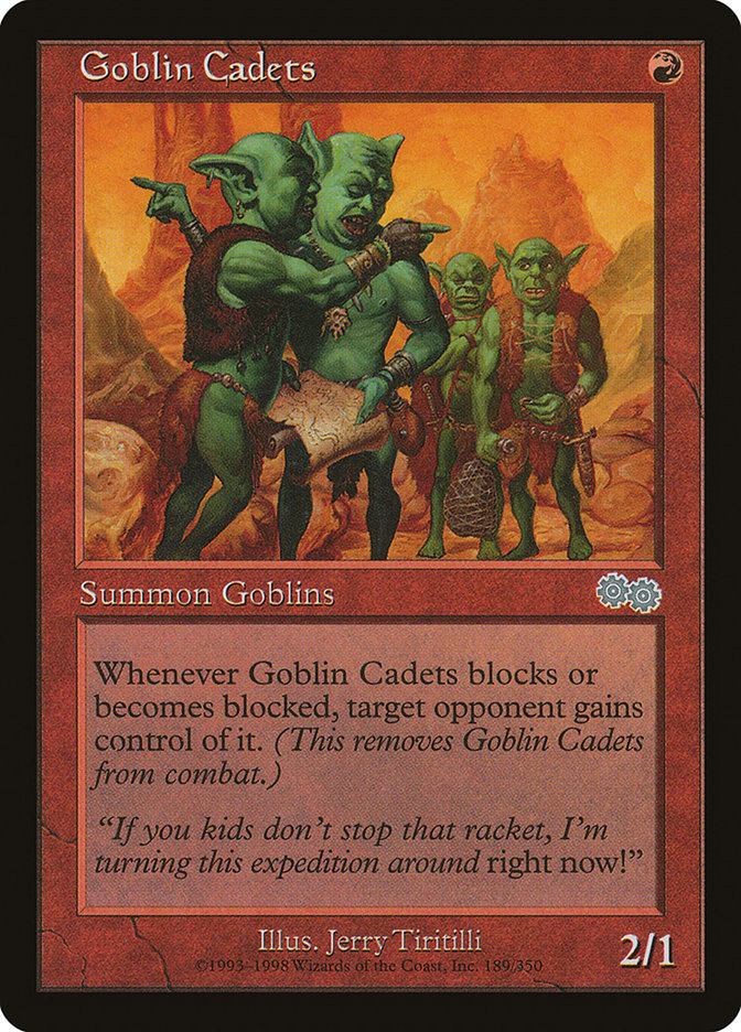 Goblin Cadets [Urza's Saga] | L.A. Mood Comics and Games