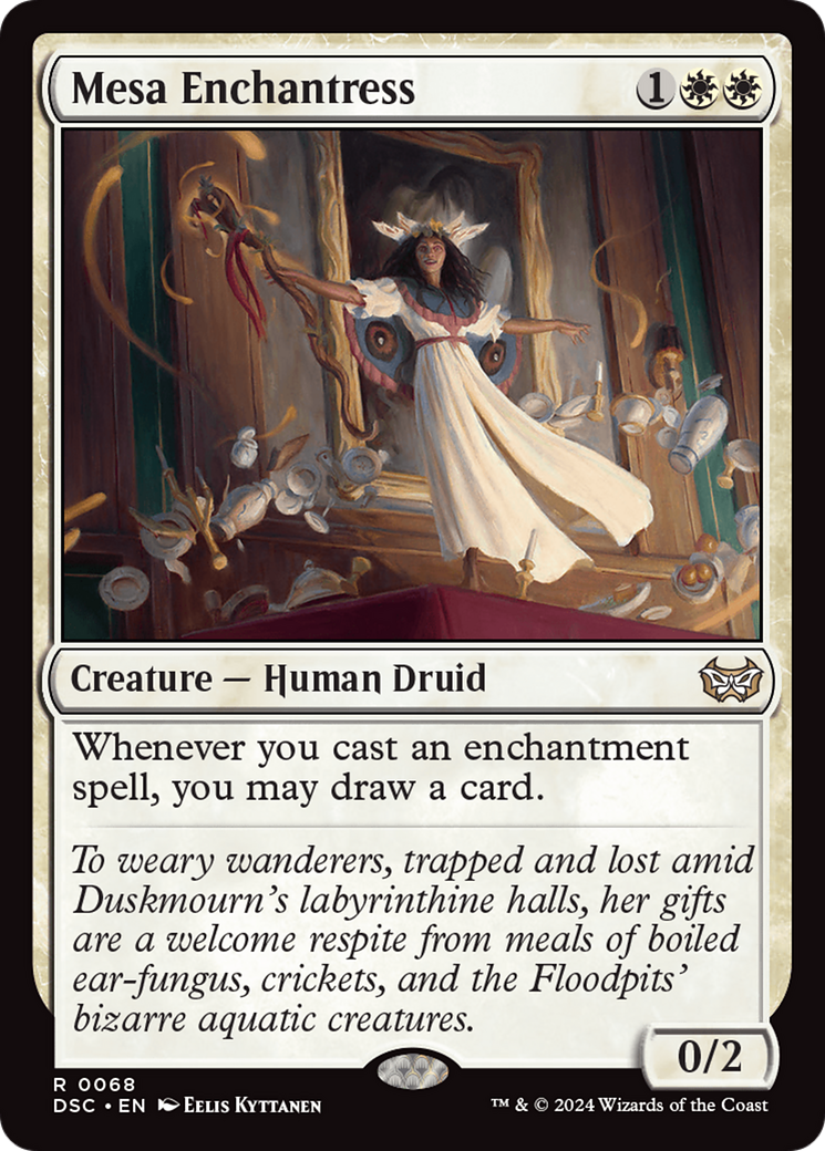 Mesa Enchantress [Duskmourn: House of Horror Commander] | L.A. Mood Comics and Games