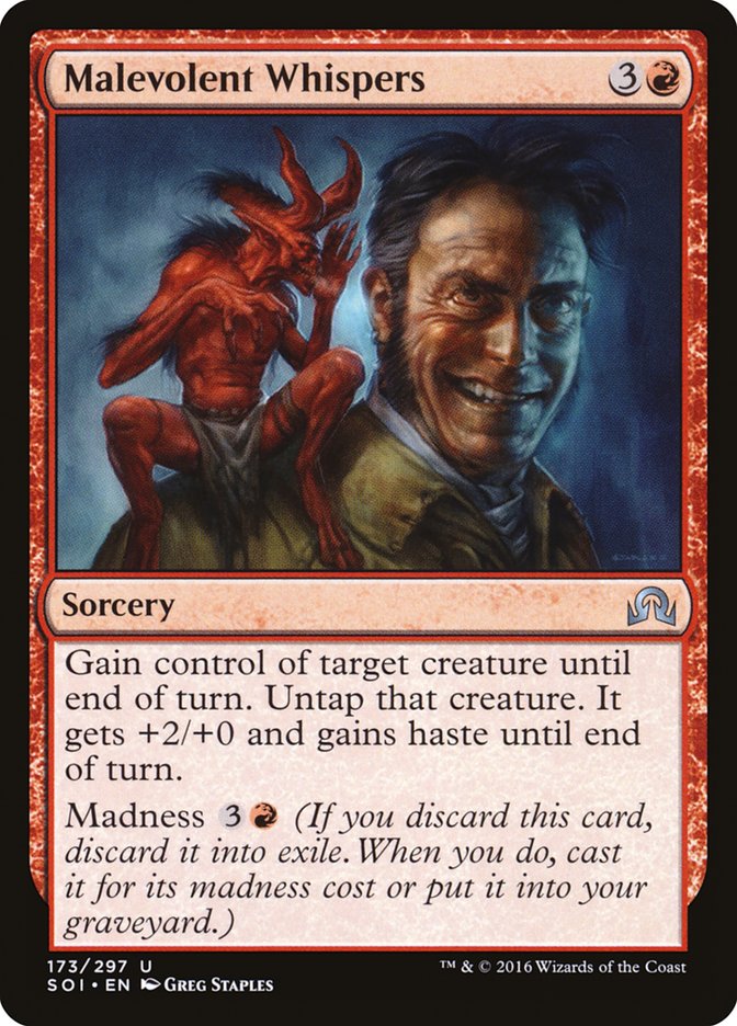 Malevolent Whispers [Shadows over Innistrad] | L.A. Mood Comics and Games