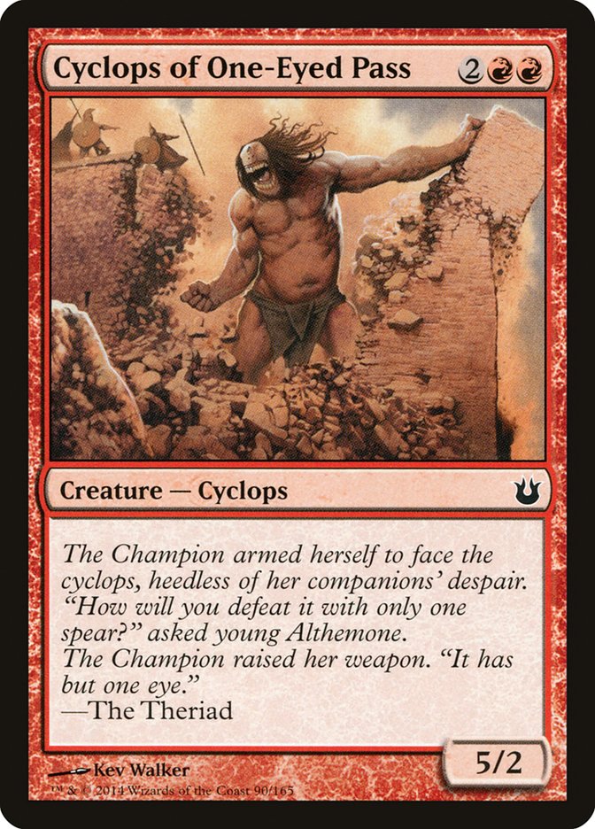 Cyclops of One-Eyed Pass [Born of the Gods] | L.A. Mood Comics and Games
