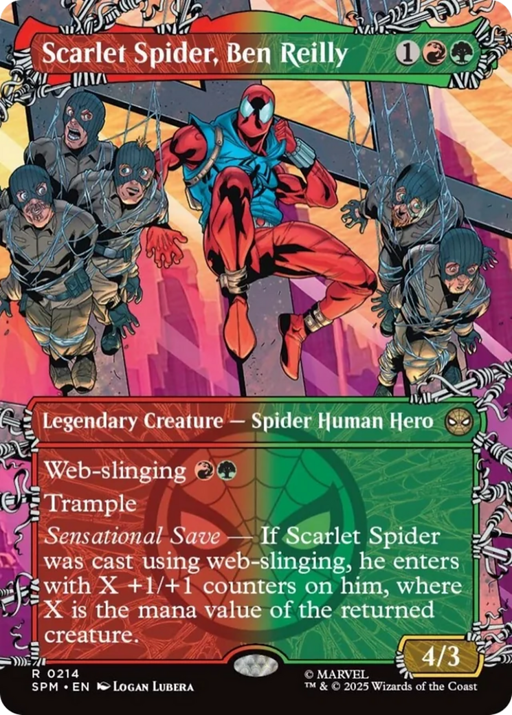 Scarlet Spider, Ben Reilly (Borderless) [Marvel's Spider-Man] | L.A. Mood Comics and Games