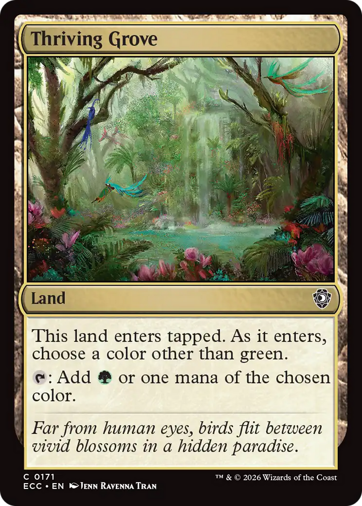 Thriving Grove [Lorwyn Eclipsed Commander] | L.A. Mood Comics and Games