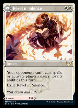 Flamescroll Celebrant // Revel in Silence [Strixhaven: School of Mages] | L.A. Mood Comics and Games