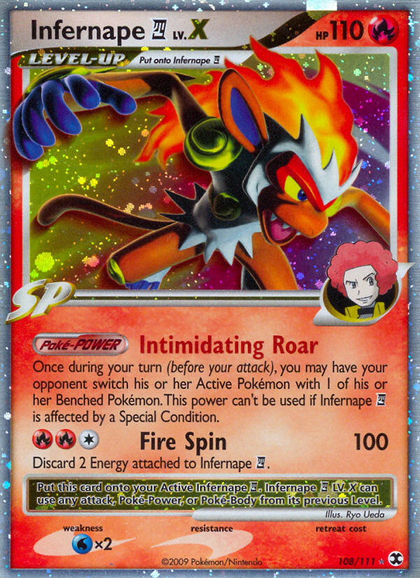 Infernape LV.X (108/111) [Platinum: Rising Rivals] | L.A. Mood Comics and Games