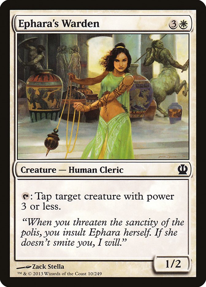 Ephara's Warden [Theros] | L.A. Mood Comics and Games