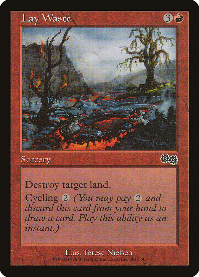 Lay Waste [Urza's Saga] | L.A. Mood Comics and Games