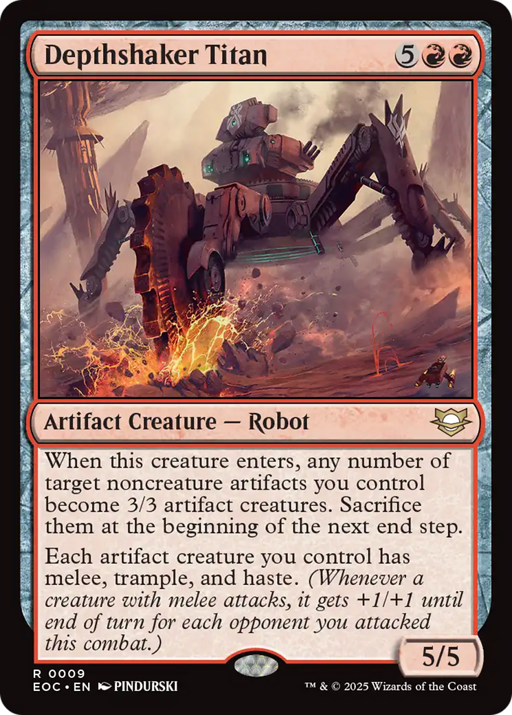 Depthshaker Titan [Edge of Eternities Commander] | L.A. Mood Comics and Games
