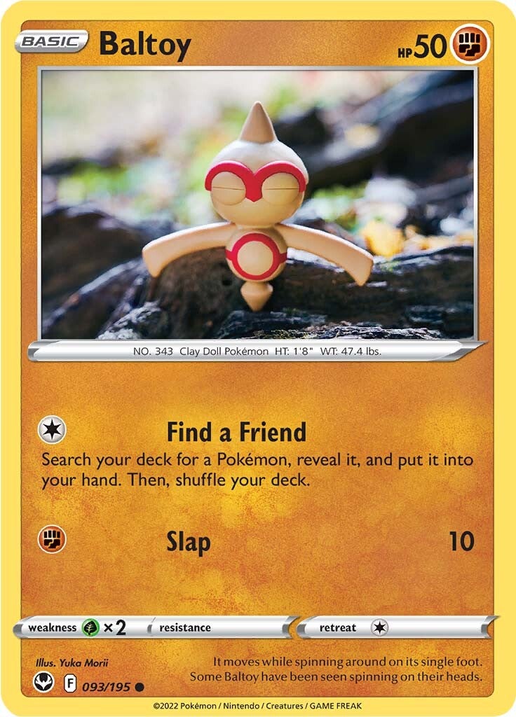 Baltoy (093/195) [Sword & Shield: Silver Tempest] | L.A. Mood Comics and Games