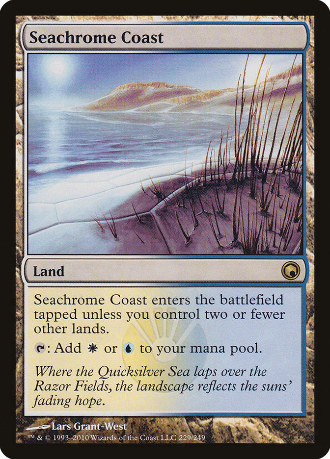 Seachrome Coast [Scars of Mirrodin] | L.A. Mood Comics and Games