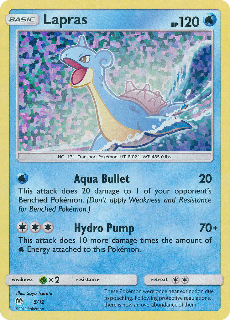 Lapras (5/12) [McDonald's Promos: 2019 Collection] | L.A. Mood Comics and Games
