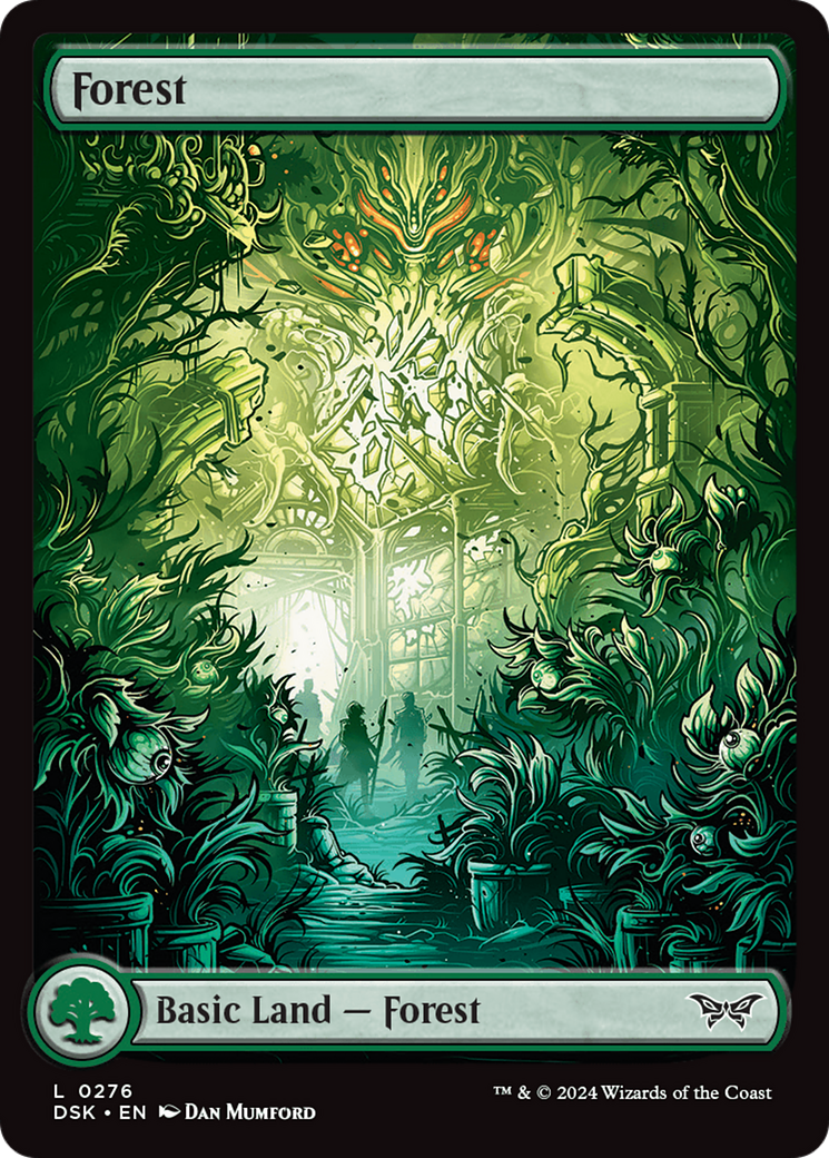 Forest (276) - Full Art [Duskmourn: House of Horror] | L.A. Mood Comics and Games