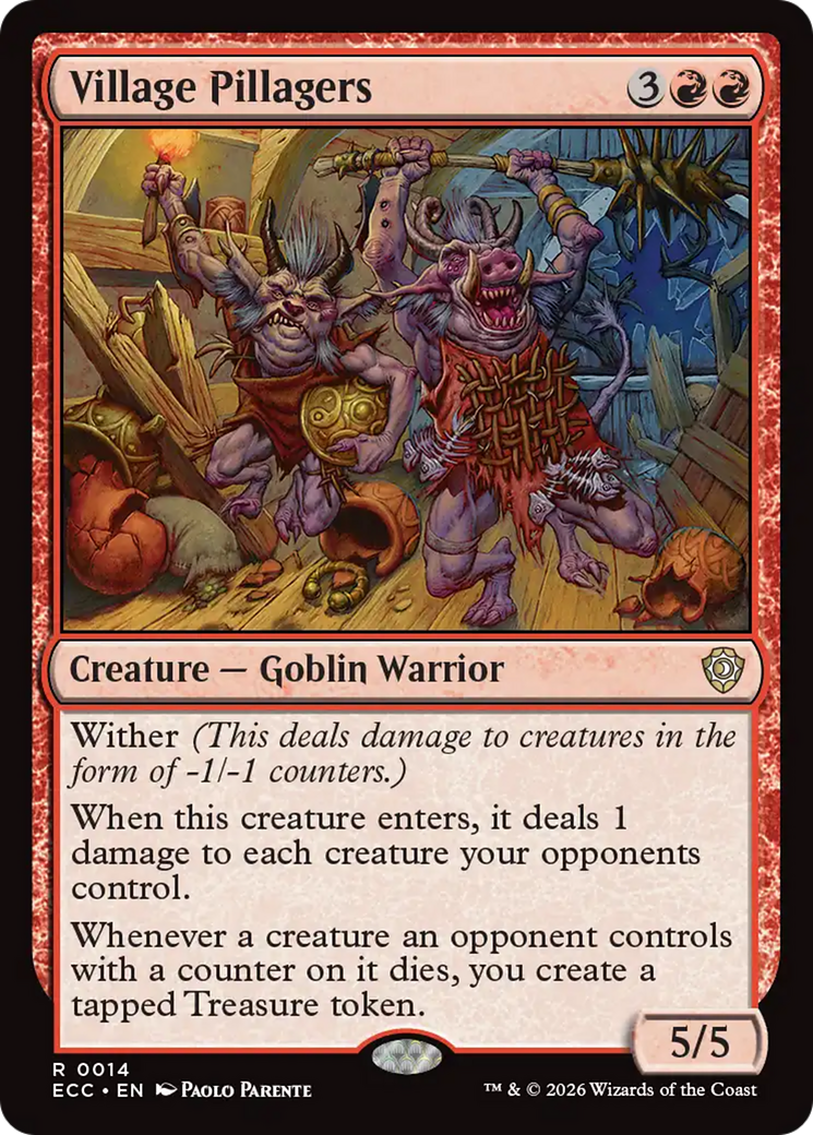 Village Pillagers [Lorwyn Eclipsed Commander] | L.A. Mood Comics and Games