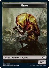 Germ // Wolf Double-Sided Token [Double Masters Tokens] | L.A. Mood Comics and Games