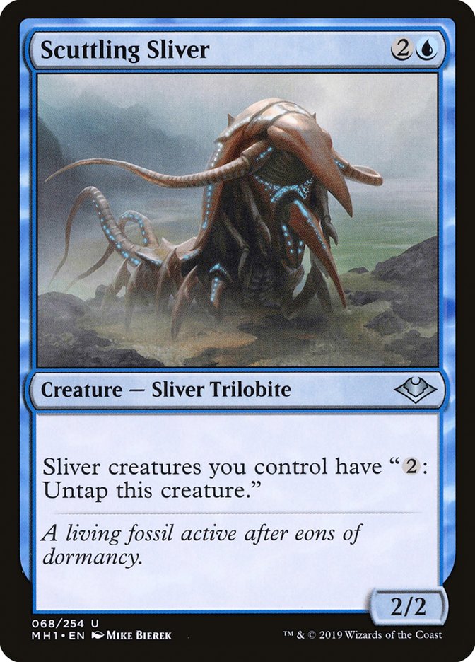 Scuttling Sliver [Modern Horizons] | L.A. Mood Comics and Games