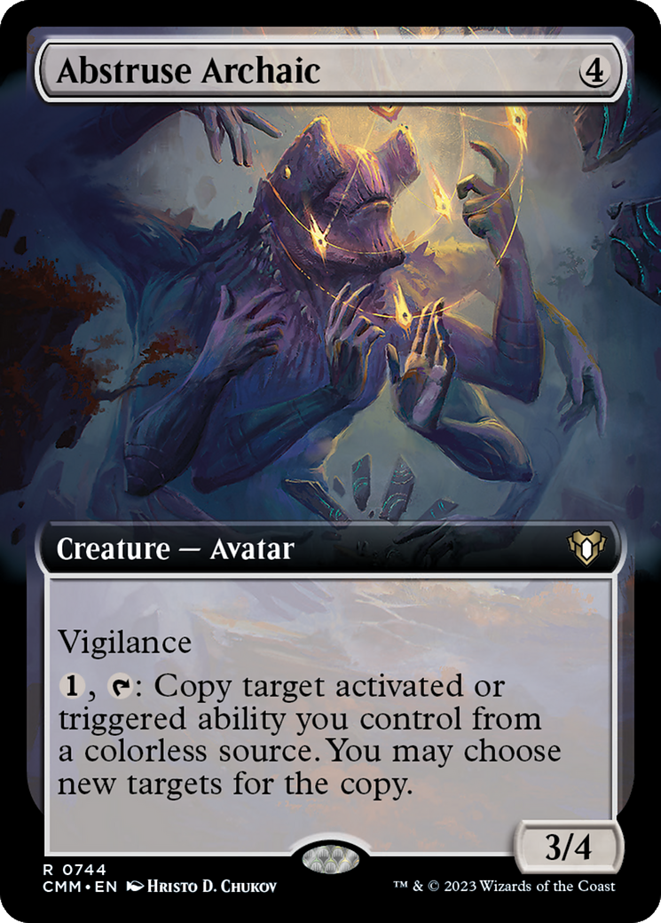Abstruse Archaic (Extended Art) [Commander Masters] | L.A. Mood Comics and Games