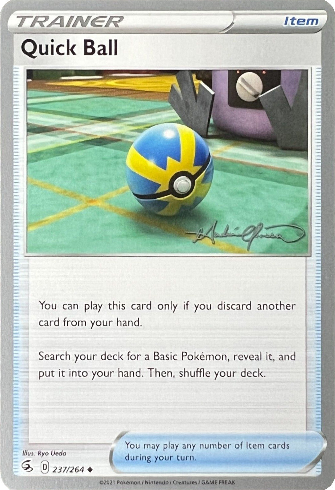 Quick Ball (237/264) (The Shape of Mew - Andre Chiasson) [World Championships 2022] | L.A. Mood Comics and Games