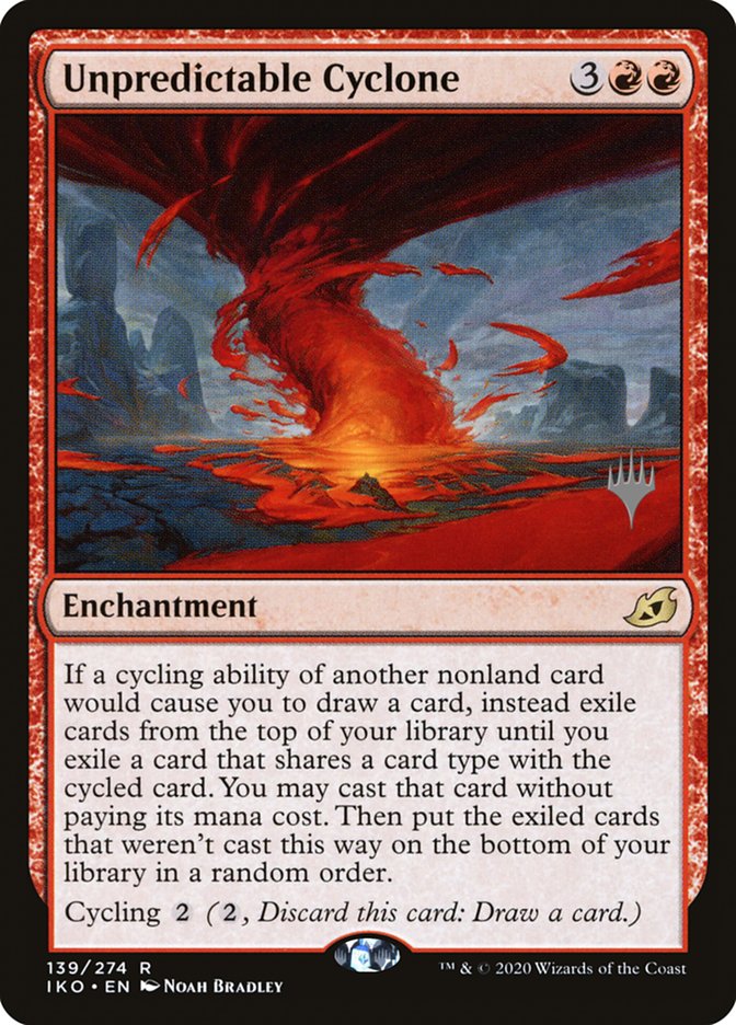 Unpredictable Cyclone (Promo Pack) [Ikoria: Lair of Behemoths Promos] | L.A. Mood Comics and Games
