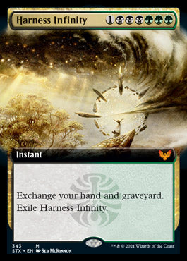 Harness Infinity (Extended Art) [Strixhaven: School of Mages] | L.A. Mood Comics and Games