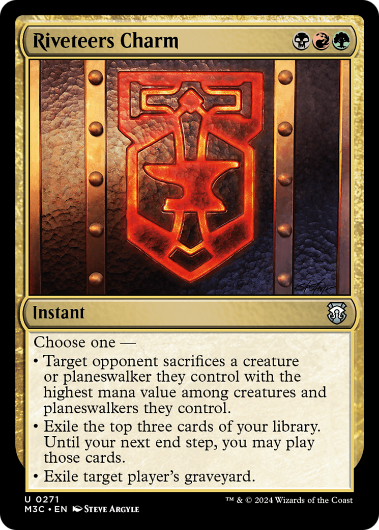 Riveteers Charm (Ripple Foil) [Modern Horizons 3 Commander] | L.A. Mood Comics and Games