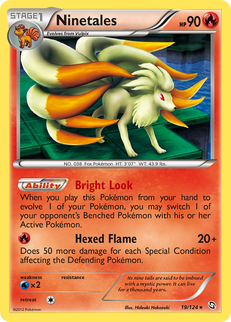 Ninetales (19/124) [Black & White: Dragons Exalted] | L.A. Mood Comics and Games