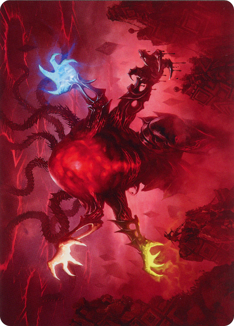 Omnath, Locus of All Art Card (51) [March of the Machine Art Series] | L.A. Mood Comics and Games