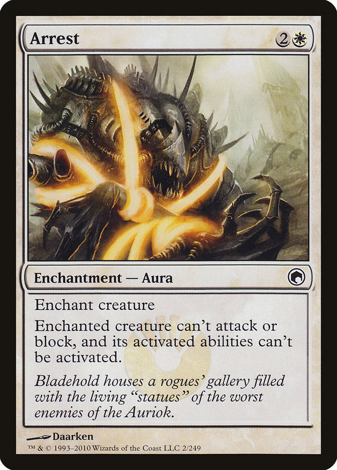 Arrest [Scars of Mirrodin] | L.A. Mood Comics and Games