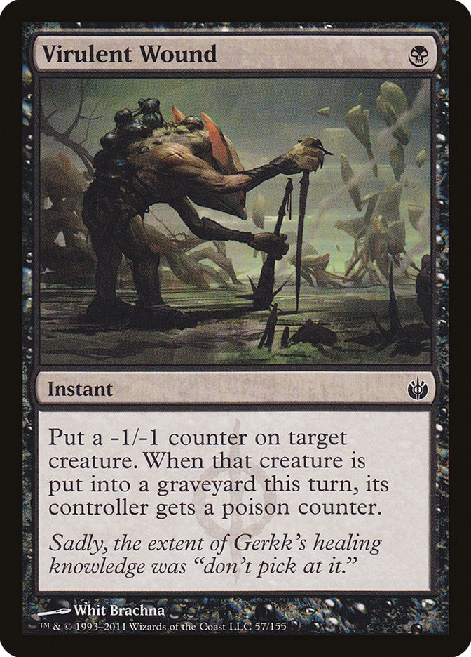 Virulent Wound [Mirrodin Besieged] | L.A. Mood Comics and Games