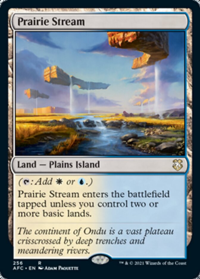 Prairie Stream [Dungeons & Dragons: Adventures in the Forgotten Realms Commander] | L.A. Mood Comics and Games