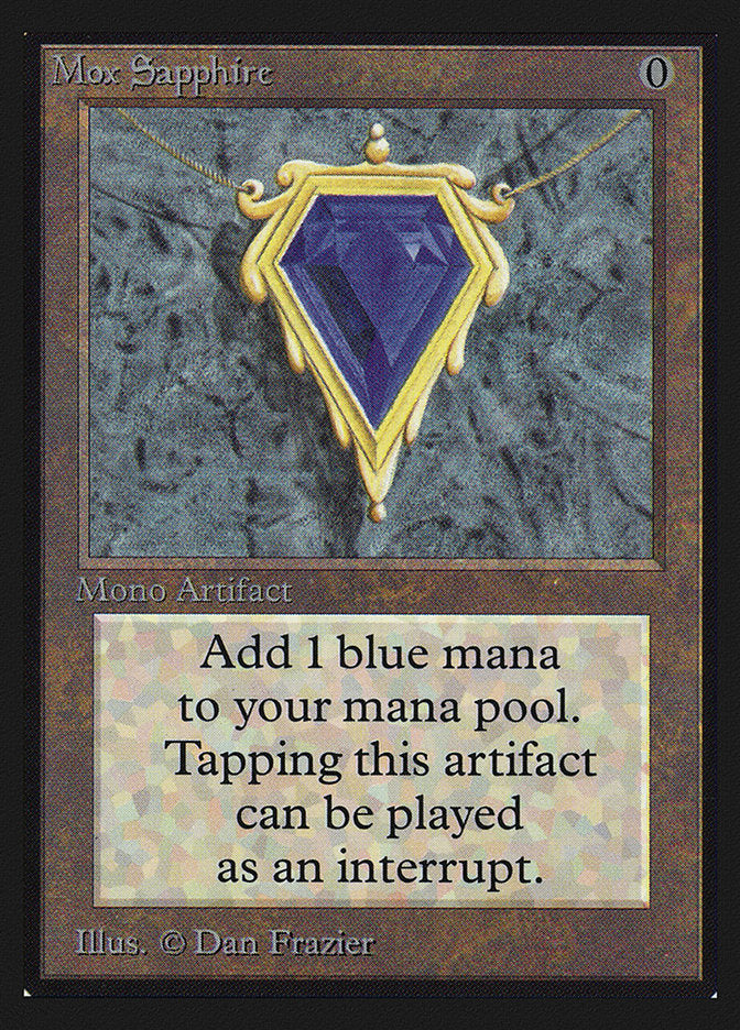 Mox Sapphire [International Collectors' Edition] | L.A. Mood Comics and Games