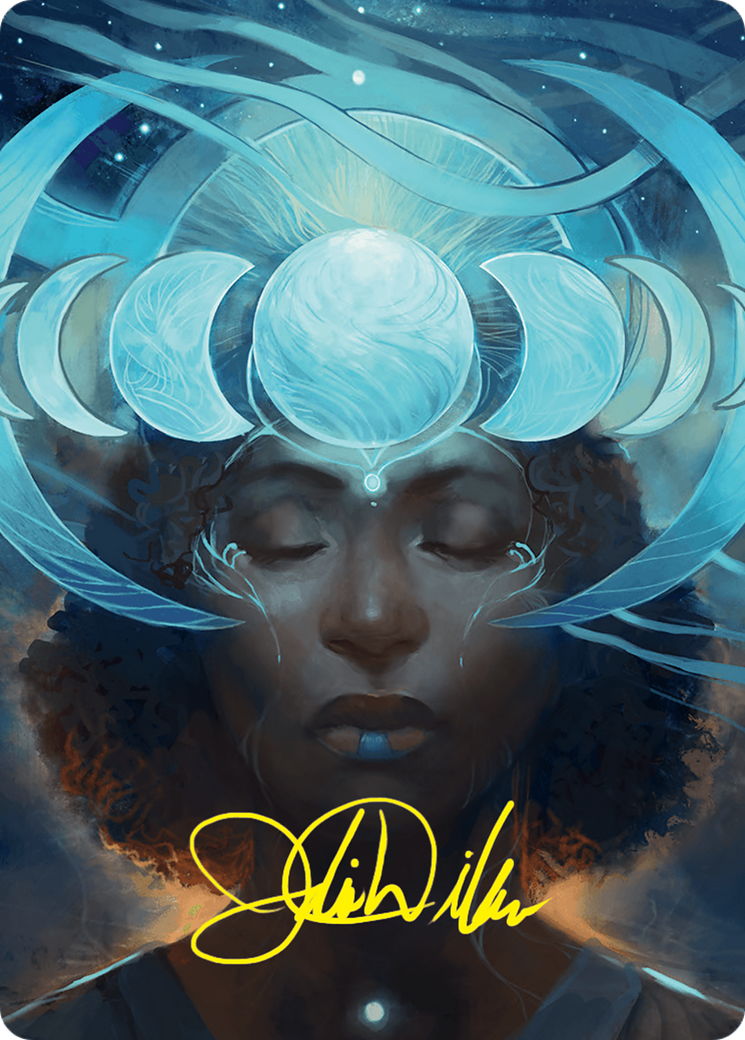 Lunar Insight Art Card (31/54) (Gold-Stamped Signature) [Foundations Art Series] | L.A. Mood Comics and Games