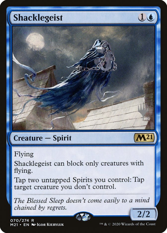 Shacklegeist (Promo Pack) [Core Set 2021 Promos] | L.A. Mood Comics and Games