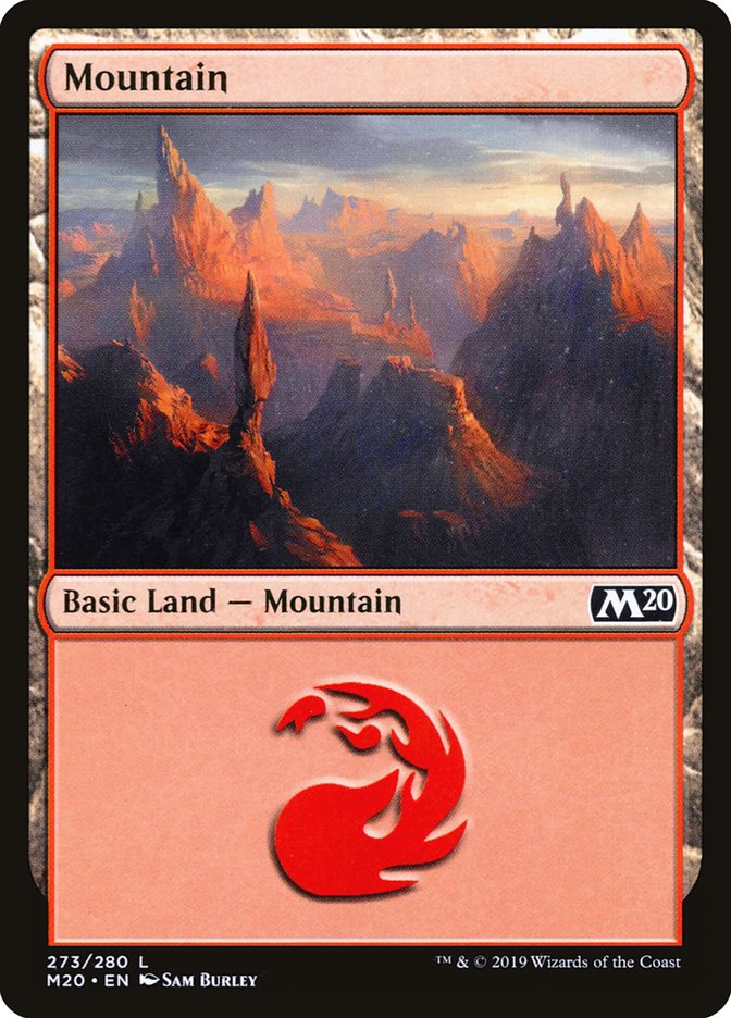 Mountain (273) [Core Set 2020] | L.A. Mood Comics and Games